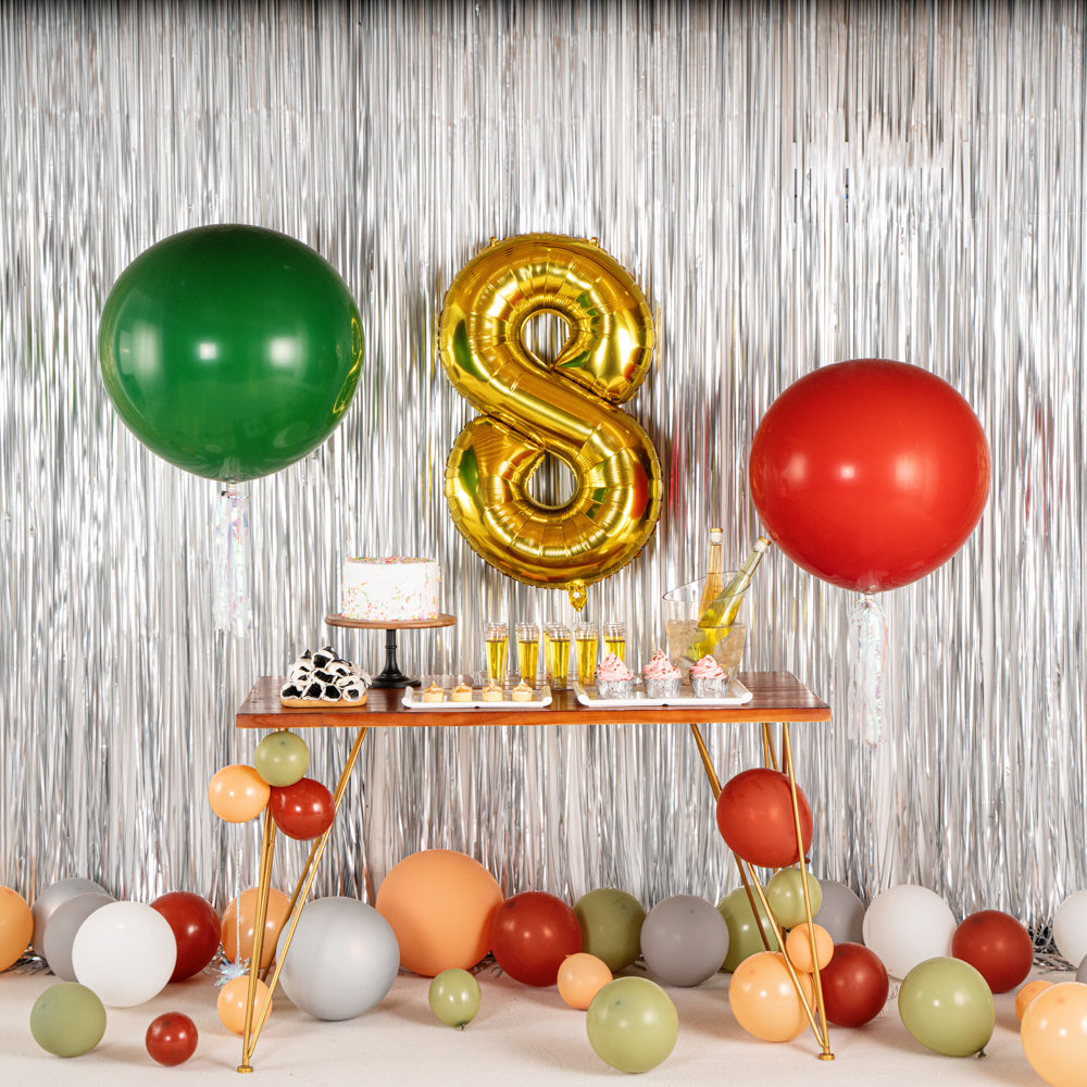 Balloonify Dark Green Latex Balloon - 36" - 10 count box