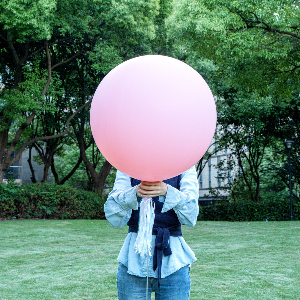 Balloonify Light Pink Latex Balloon - 36" - 10 count box