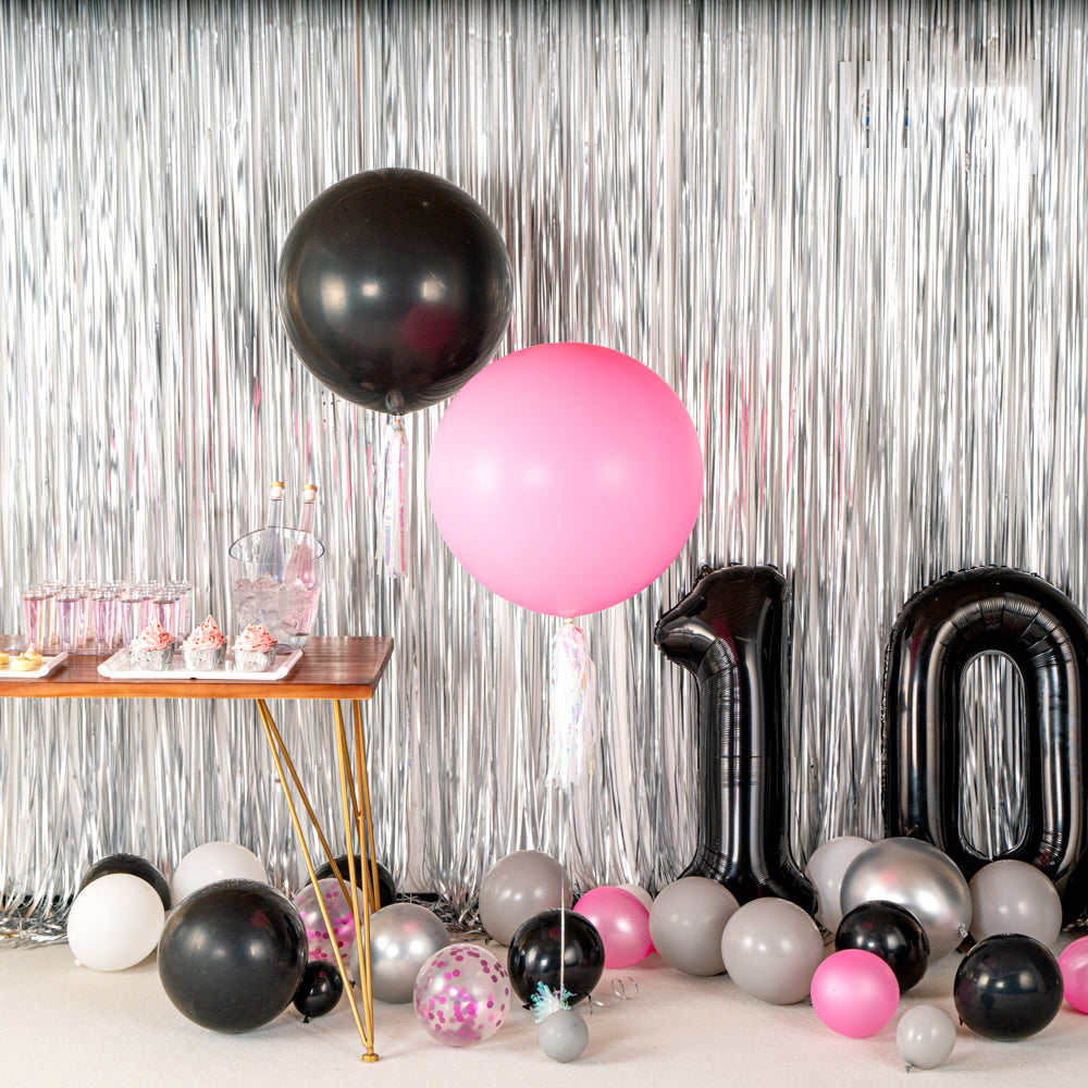 Balloonify Pink Latex Balloon - 36" - 10 count box