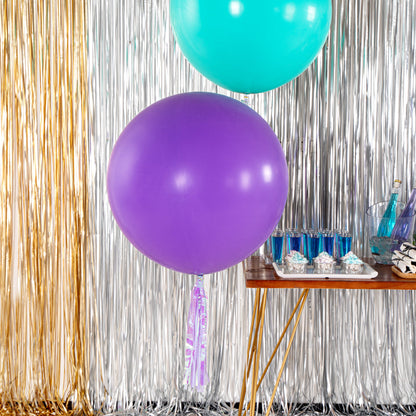 Balloonify Purple Latex Balloon - 36" - 10 count box