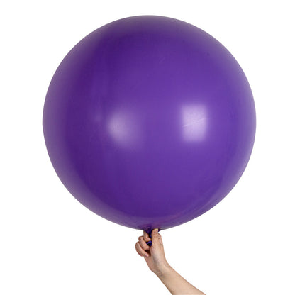 Balloonify Purple Latex Balloon - 36" - 10 count box