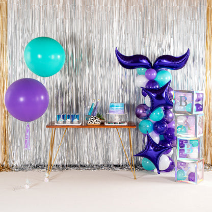Balloonify Purple Latex Balloon - 36" - 10 count box