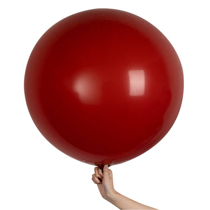 Balloonify Pomegranate Red Latex Balloon - 36" - 10 count box