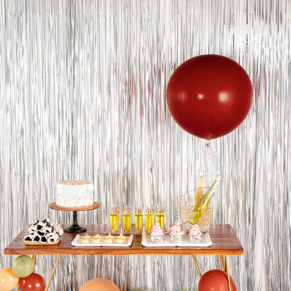 Balloonify Pomegranate Red Latex Balloon - 36" - 10 count box