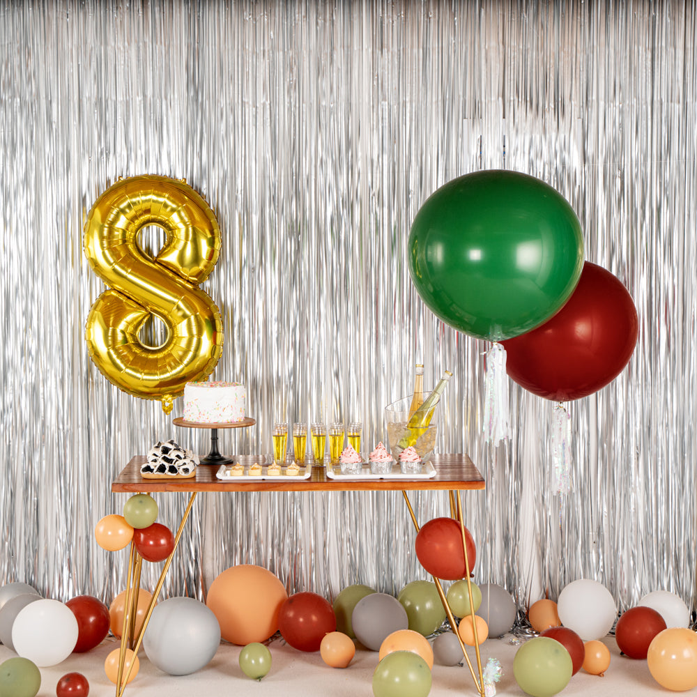 Balloonify Pomegranate Red Latex Balloon - 36" - 10 count box