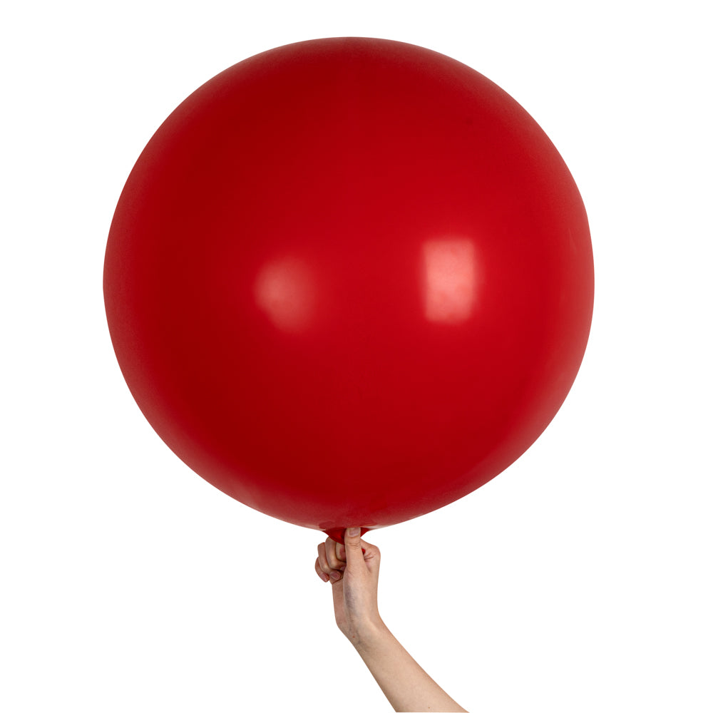 Balloonify Red Latex Balloon - 36" - 10 count box