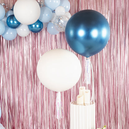 Balloonify Matte White Latex Balloon - 36" - 10 count box