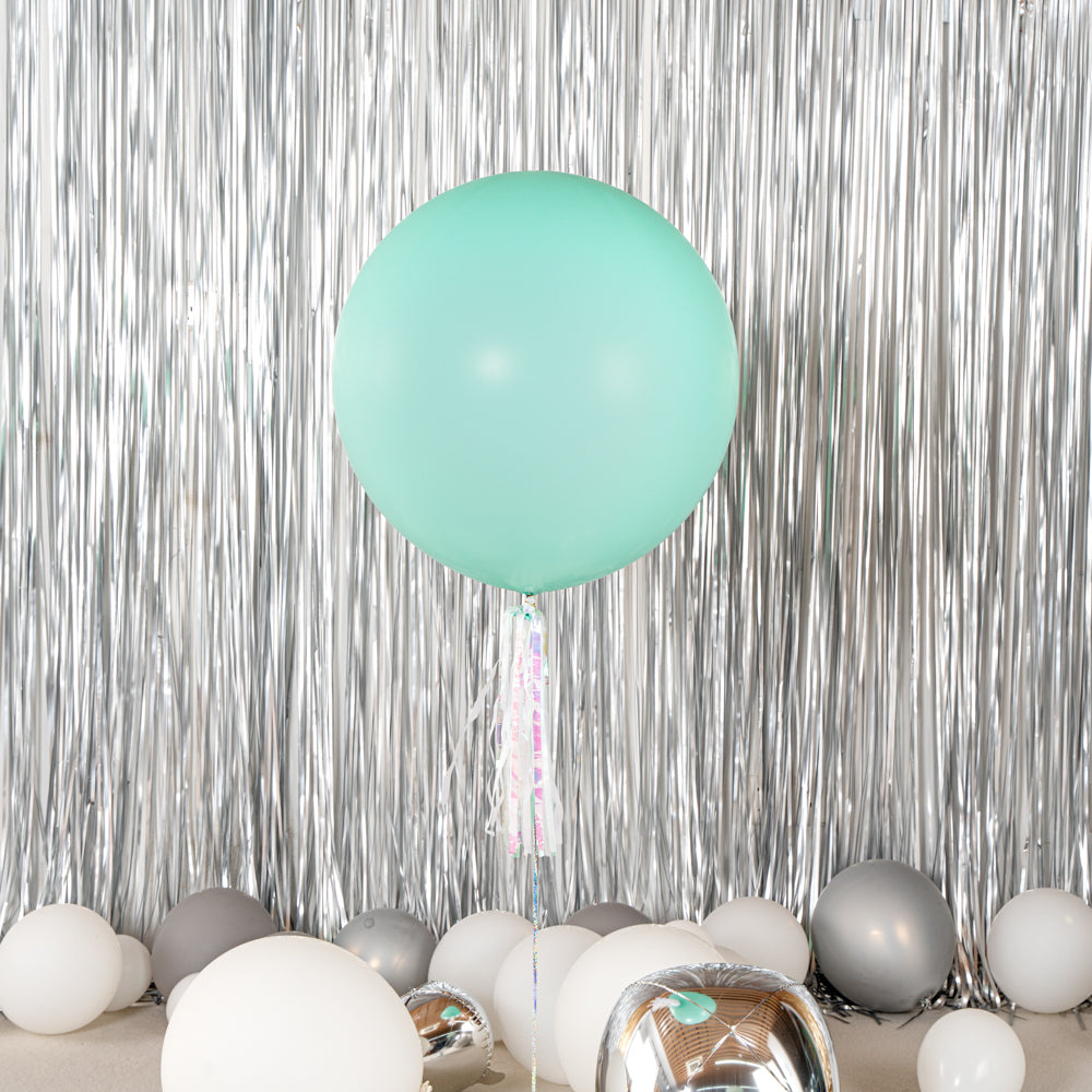 Balloonify Pastel Turquoise Latex Balloon - 36" - 10 count box