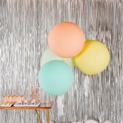 Balloonify Pastel Turquoise Latex Balloon - 36" - 10 count box