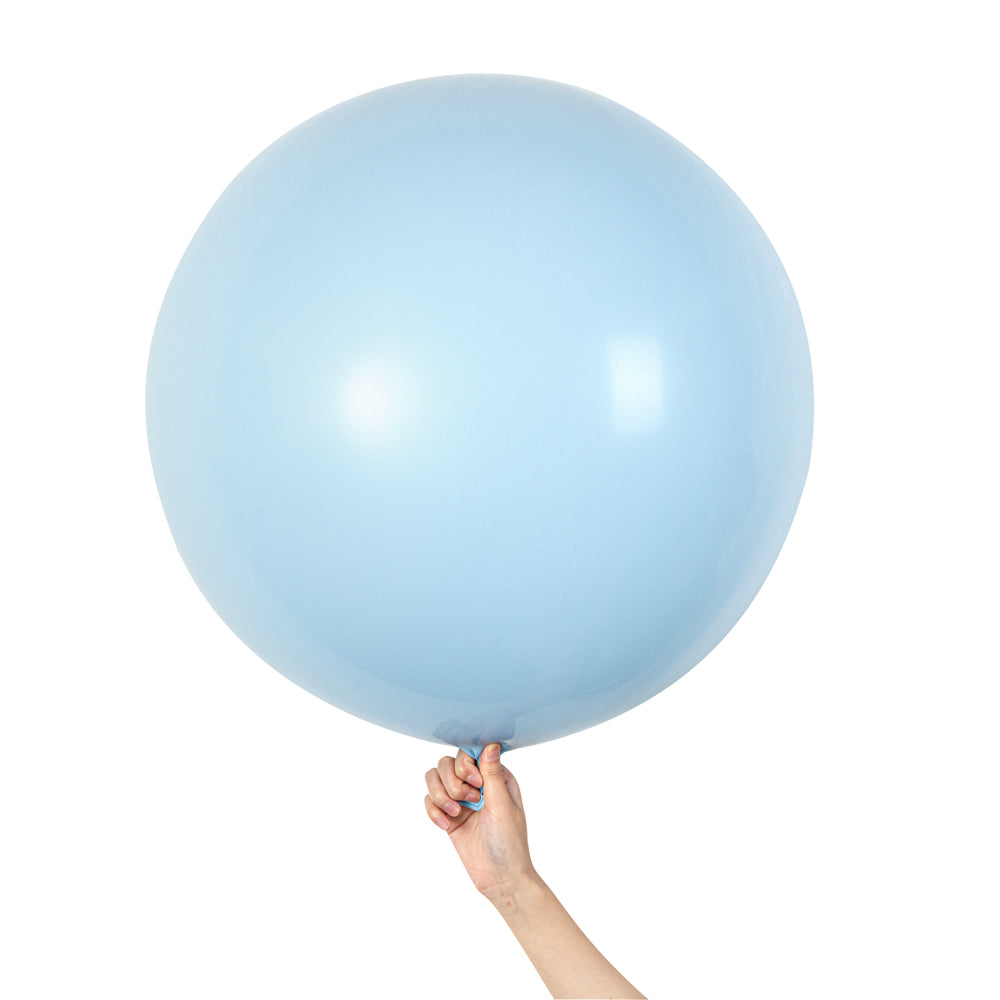 Balloonify Pastel Blue Latex Balloon - 36" - 10 count box