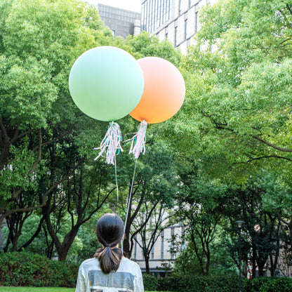 Balloonify Pastel Green Latex Balloon - 36" - 10 count box
