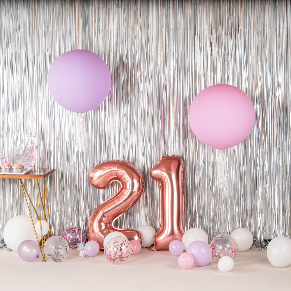 Balloonify Pastel Purple Latex Balloon - 36" - 10 count box