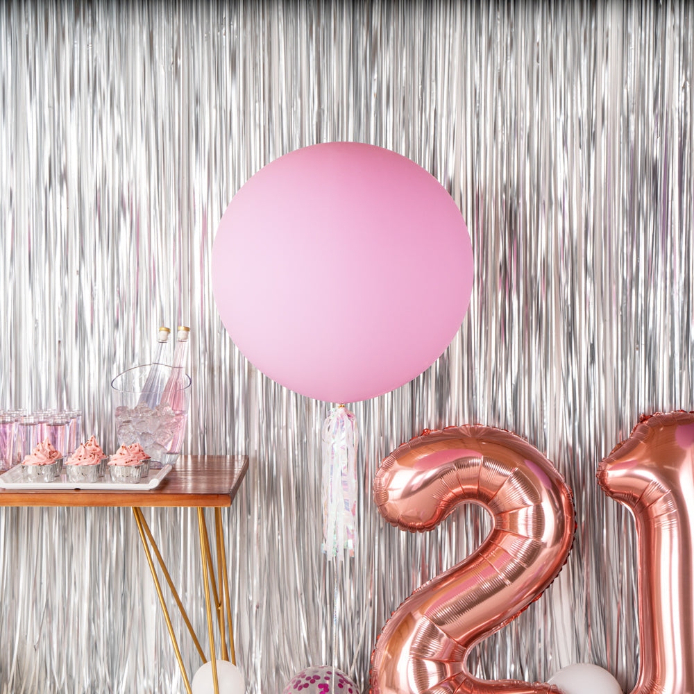 Balloonify Pastel Rose Red Latex Balloon - 36" - 10 count box