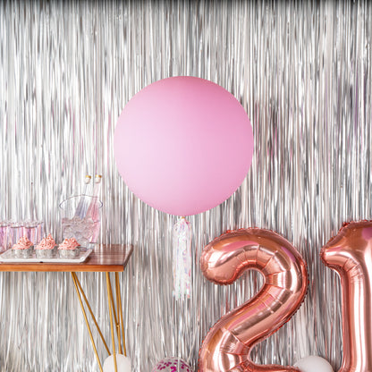 Balloonify Pastel Rose Red Latex Balloon - 36" - 10 count box