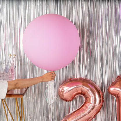Balloonify Pastel Rose Red Latex Balloon - 36" - 10 count box