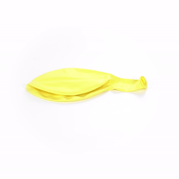 Balloonify Pastel Yellow Latex Balloon - 36" - 10 count box