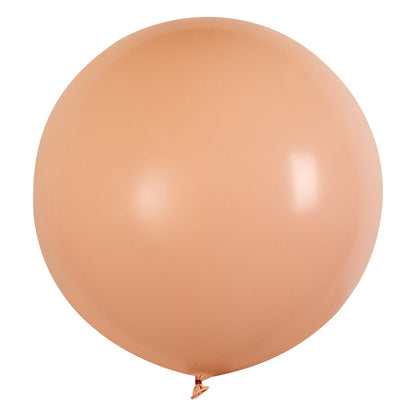 Balloonify Pastel Orange Latex Balloon - 36" - 10 count box