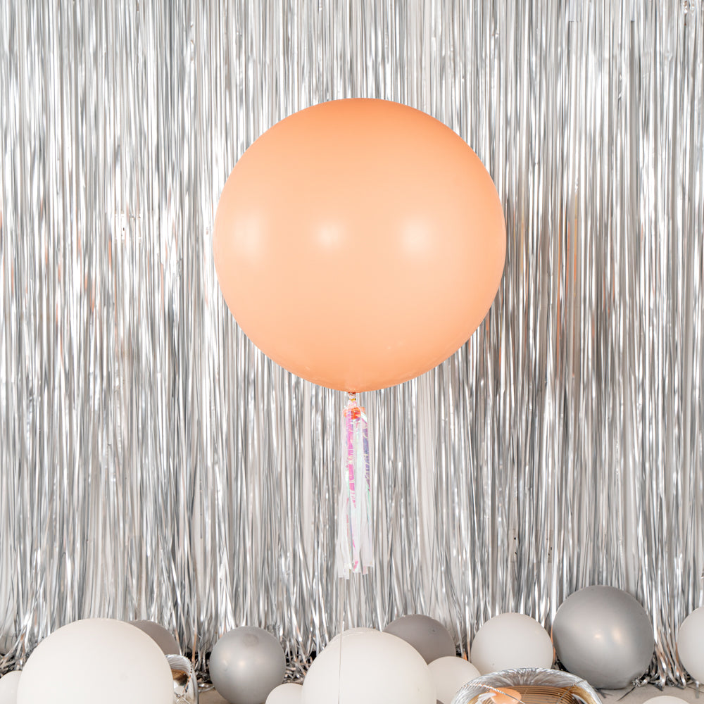 Balloonify Pastel Orange Latex Balloon - 36" - 10 count box
