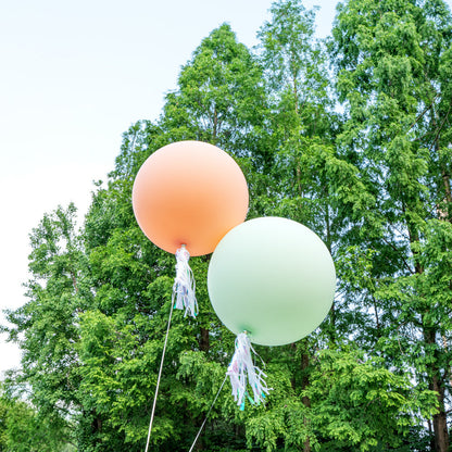 Balloonify Pastel Orange Latex Balloon - 36" - 10 count box