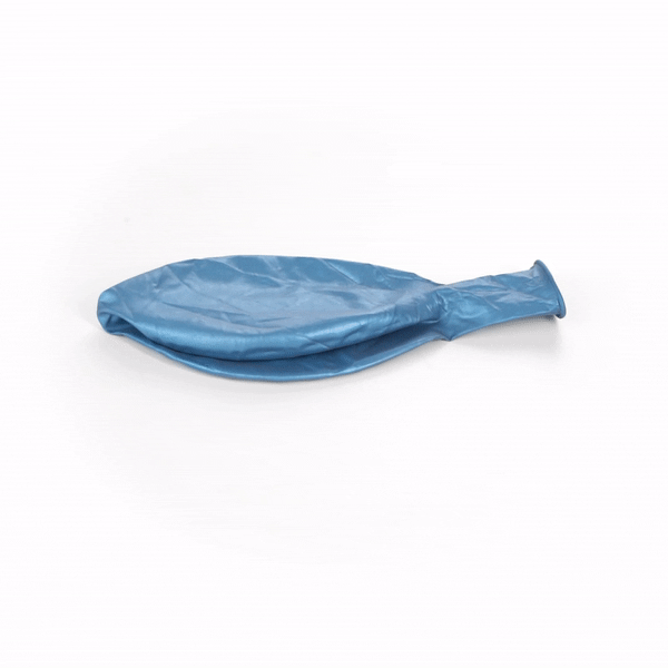 Balloonify Metallic Blue Latex Balloon - 36" - 10 count box