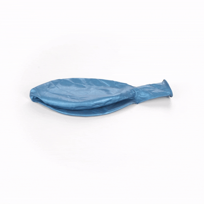 Balloonify Metallic Blue Latex Balloon - 36" - 10 count box