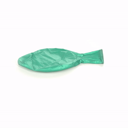 Balloonify Metallic Green Latex Balloon - 36" - 10 count box