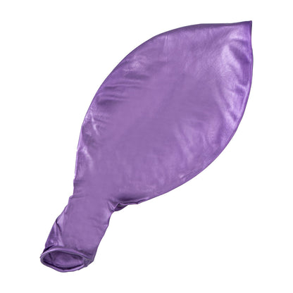 Balloonify Metallic Purple Latex Balloon - 36" - 10 count box