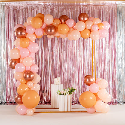 Balloonify Nude, Pink and Rose Gold Balloon Arch / Garland Kit - 139 Pieces - 1 count box