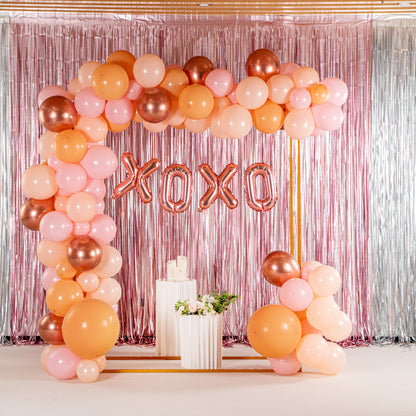 Balloonify Nude, Pink and Rose Gold Balloon Arch / Garland Kit - 139 Pieces - 1 count box