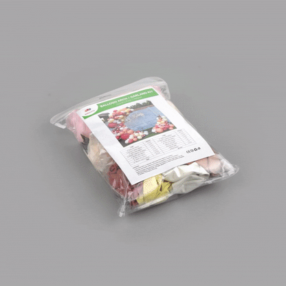 Balloonify Coral, Pink and Yellow Balloon Arch / Garland Kit - 98 Pieces - 1 count box