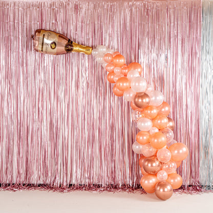 Balloonify Champagne Bottle Balloon Arch / Garland Kit - 90 Pieces - 1 count box
