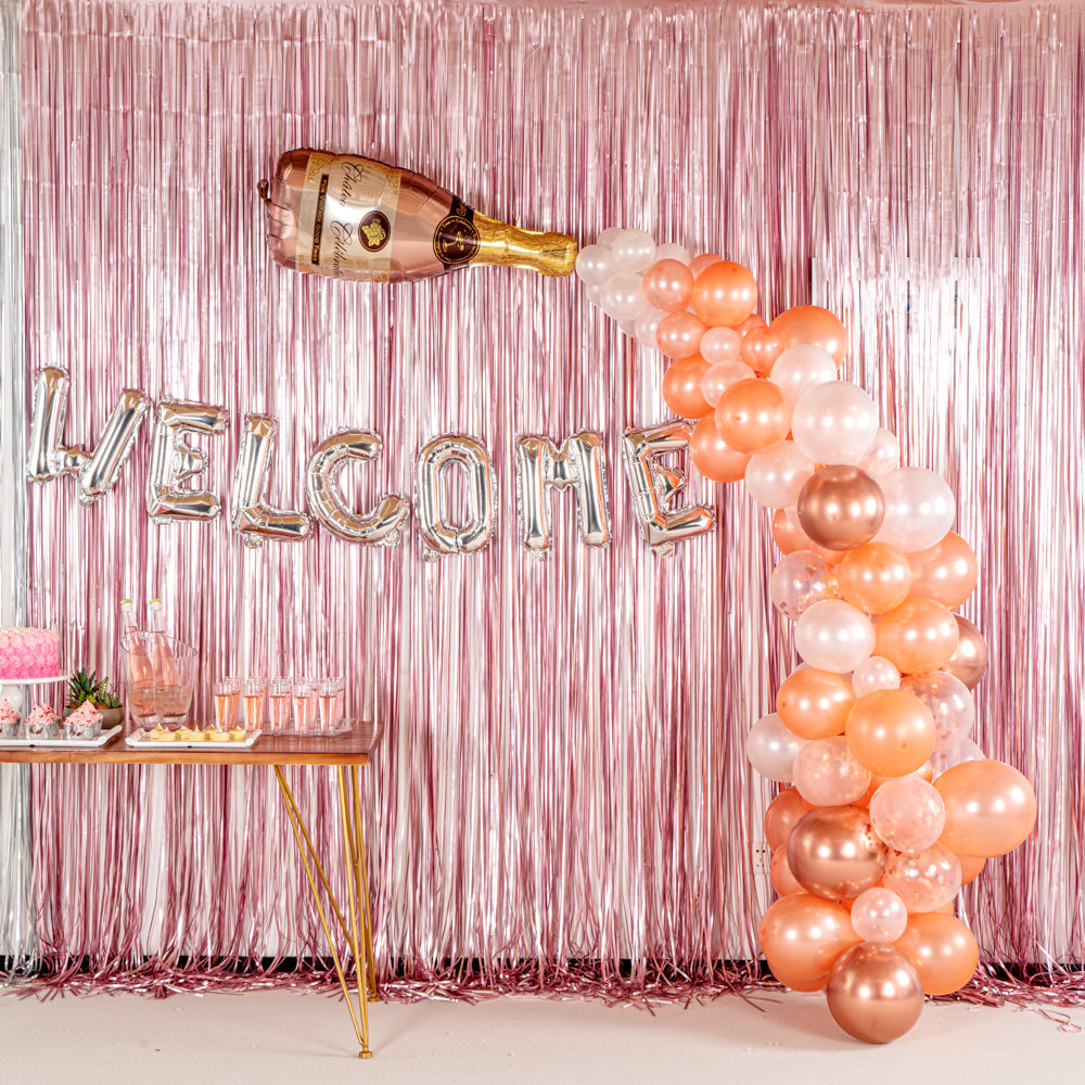 Balloonify Champagne Bottle Balloon Arch / Garland Kit - 90 Pieces - 1 count box