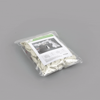 Balloonify White Balloon Arch / Garland Kit - 105 Pieces - 1 count box
