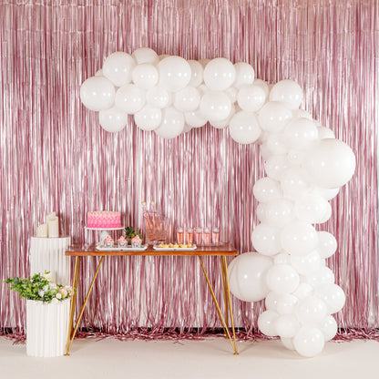 Balloonify White Balloon Arch / Garland Kit - 105 Pieces - 1 count box