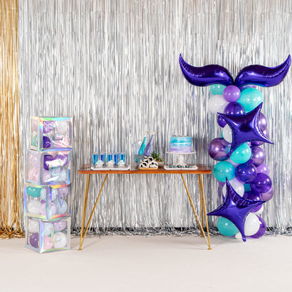 Balloonify Sparkle Mermaid Balloon Arch / Garland Kit - 89 Pieces - 1 count box