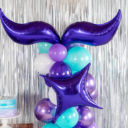 Balloonify Sparkle Mermaid Balloon Arch / Garland Kit - 89 Pieces - 1 count box