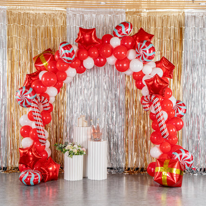 Balloonify Holiday Balloon Arch / Garland Kit - 141 Pieces - 1 count box