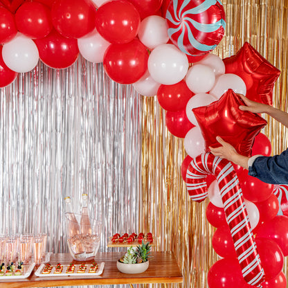 Balloonify Holiday Balloon Arch / Garland Kit - 141 Pieces - 1 count box