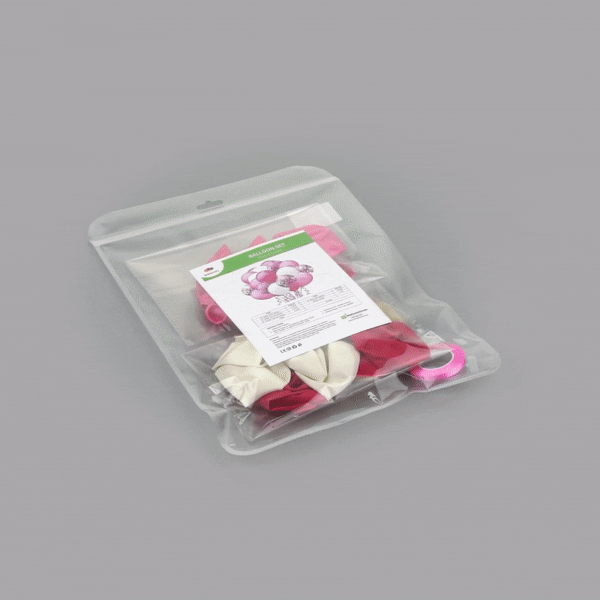 Balloonify Pink Confetti Balloon Set - 20 Pieces - 1 count box