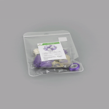 Balloonify Purple Confetti Balloon Set - 20 Pieces - 1 count box
