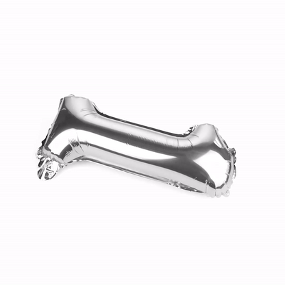 Balloonify Silver Mylar Number 1 Balloon - 16" - 1 count box