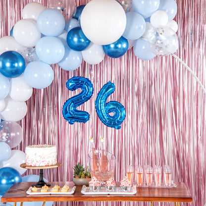 Balloonify Blue Mylar Number 2 Balloon - 16" - 1 count box