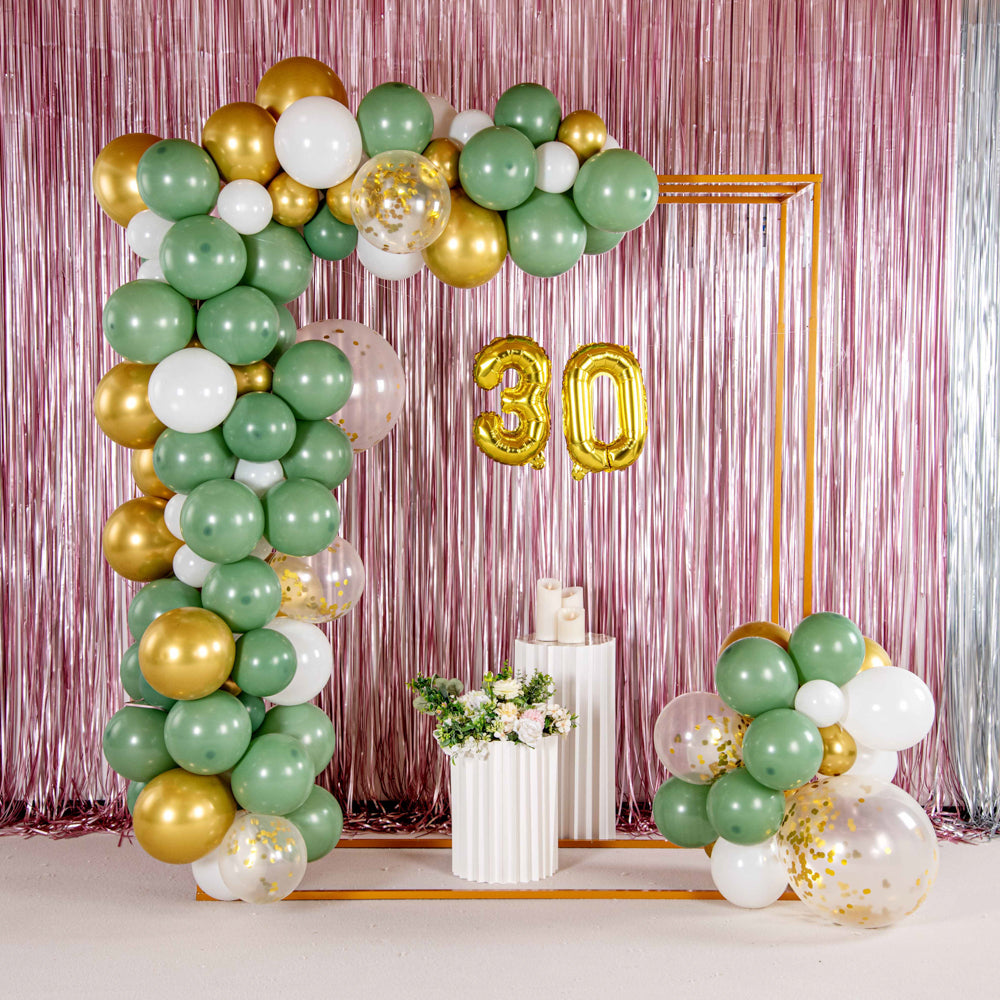 Balloonify Gold Mylar Number 3 Balloon - 16" - 1 count box
