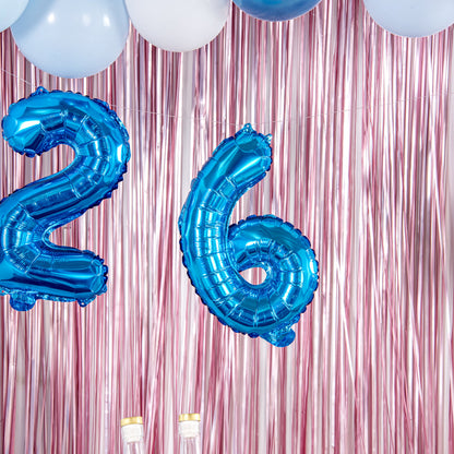 Balloonify Blue Mylar Number 6 Balloon - 16" - 1 count box