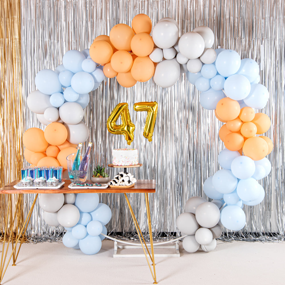 Balloonify Gold Mylar Number 7 Balloon - 16" - 1 count box