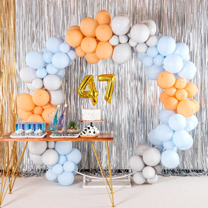 Balloonify Gold Mylar Number 7 Balloon - 16" - 1 count box