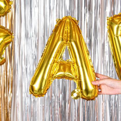 Balloonify Gold Mylar Letter A Balloon - 16" - 1 count box