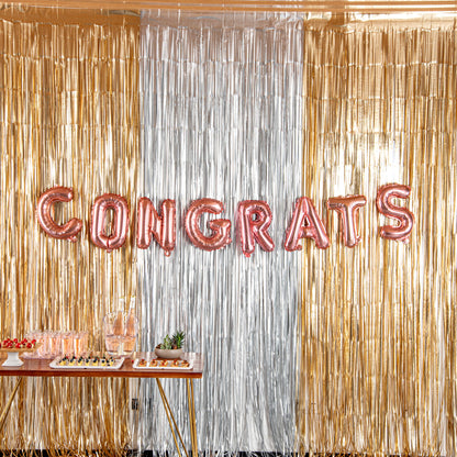 Balloonify Rose Gold Mylar Letter A Balloon - 16" - 1 count box