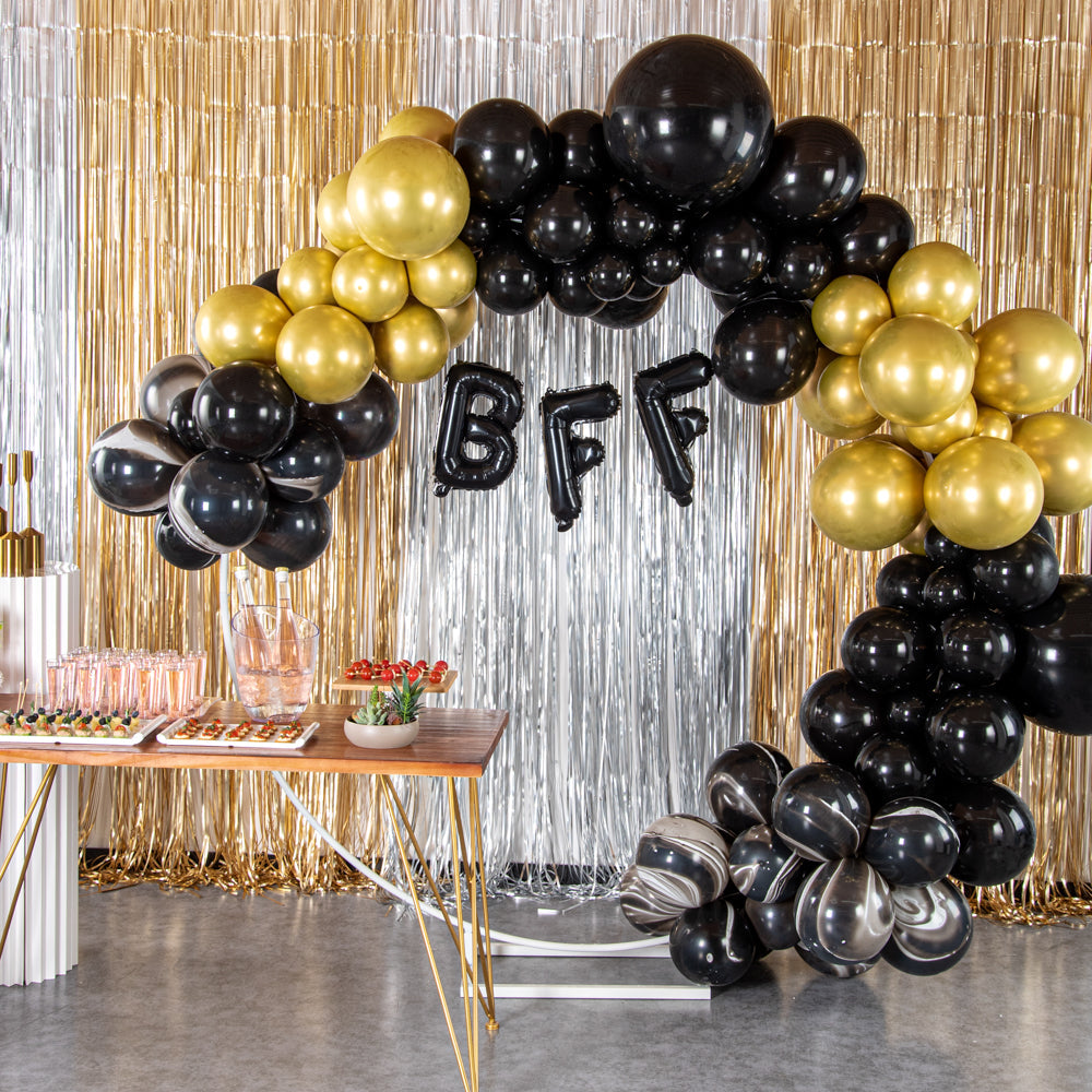 Balloonify Black Mylar Letter B Balloon - 16" - 1 count box