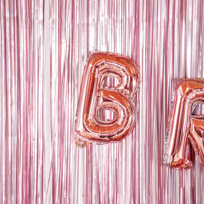Balloonify Rose Gold Mylar Letter B Balloon - 16" - 1 count box